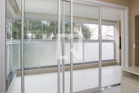 Vista da Sala de apartamento para alugar com 3 quartos, 135m² em Siciliano, São Paulo