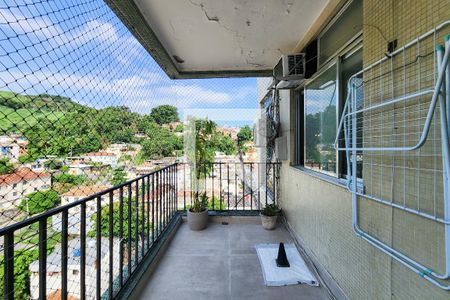 Varanda  de apartamento para alugar com 2 quartos, 84m² em Engenho Novo, Rio de Janeiro
