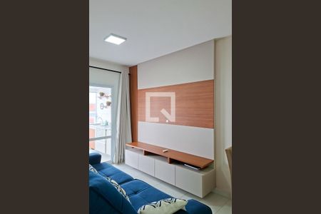 Sala de apartamento para alugar com 2 quartos, 74m² em Vila Caiçara, Praia Grande