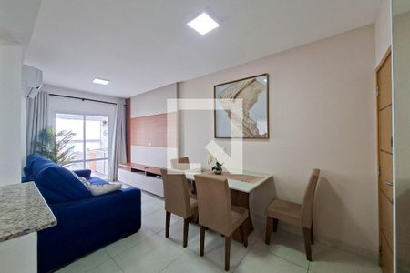 Sala de apartamento para alugar com 2 quartos, 74m² em Vila Caiçara, Praia Grande