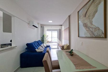 Sala de apartamento para alugar com 2 quartos, 74m² em Vila Caiçara, Praia Grande
