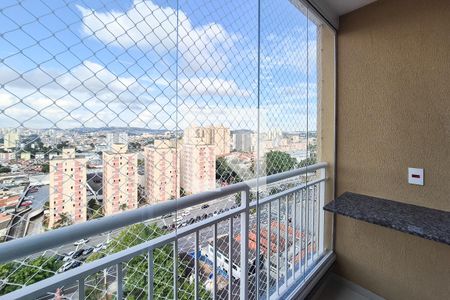 Varanda da Sala de apartamento para alugar com 2 quartos, 48m² em Assunção, São Bernardo do Campo