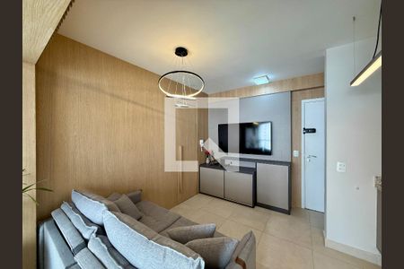 Sala  de apartamento para alugar com 1 quarto, 35m² em Santo Amaro, São Paulo