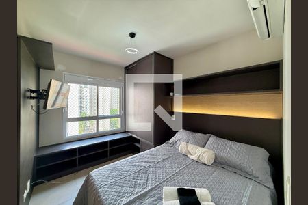 Suíte  de apartamento para alugar com 1 quarto, 35m² em Santo Amaro, São Paulo