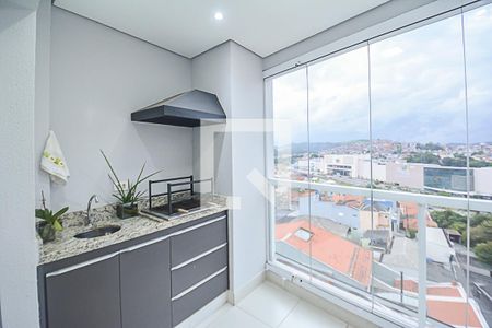 Varanda gourmet de apartamento à venda com 2 quartos, 67m² em Vila Joao Basso, São Bernardo do Campo