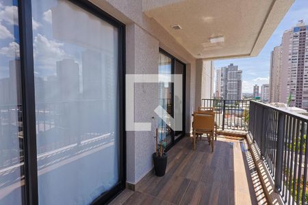Sacada de apartamento para alugar com 1 quarto, 45m² em Setor Bueno, Goiânia
