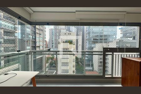 Varanda de apartamento para alugar com 1 quarto, 49m² em Pinheiros, São Paulo