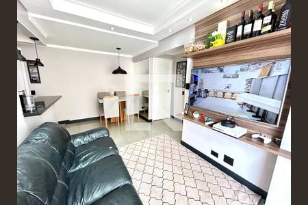 Sala de apartamento para alugar com 2 quartos, 47m² em Ponte Grande, Guarulhos