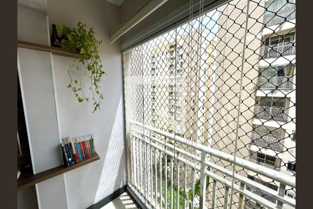 Varanda da Sala de apartamento para alugar com 2 quartos, 47m² em Ponte Grande, Guarulhos