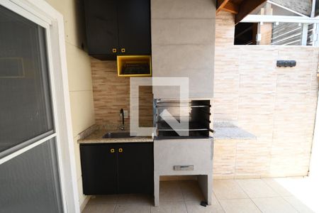 Churrasqueira de casa de condomínio à venda com 3 quartos, 80m² em Parque Imperador, Campinas