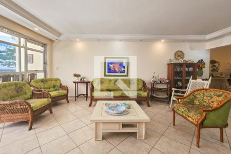 Sala de apartamento para alugar com 3 quartos, 175m² em Centro, Guarujá