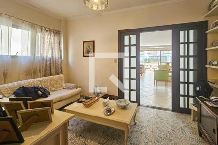 Sala de apartamento para alugar com 3 quartos, 175m² em Centro, Guarujá