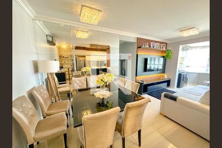 Sala de Jantar de apartamento para alugar com 3 quartos, 97m² em Barreiros, São José