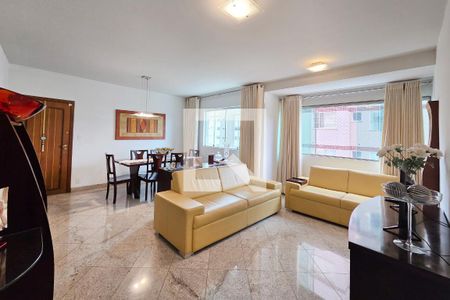 Sala de apartamento à venda com 4 quartos, 260m² em Luxemburgo, Belo Horizonte