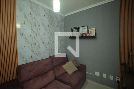 Sala de apartamento à venda com 2 quartos, 50m² em Vila Junqueira, Santo André