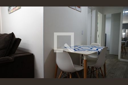 Corredor da sala jantar de apartamento para alugar com 2 quartos, 57m² em Jardim Presidente Dutra, Guarulhos