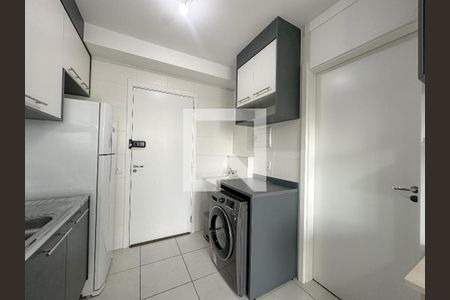 Sala/Cozinha de apartamento à venda com 1 quarto, 28m² em Vila Romana, São Paulo