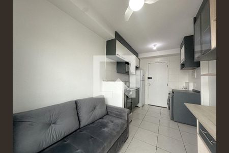 Sala/Cozinha de apartamento à venda com 1 quarto, 28m² em Vila Romana, São Paulo