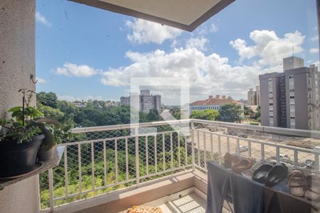 Varanda de apartamento à venda com 3 quartos, 72m² em Teresópolis, Porto Alegre