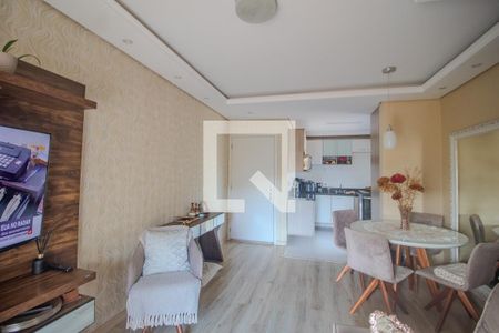 Sala de apartamento à venda com 3 quartos, 72m² em Teresópolis, Porto Alegre