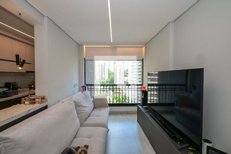 Sala de apartamento para alugar com 2 quartos, 64m² em Vila Andrade, São Paulo