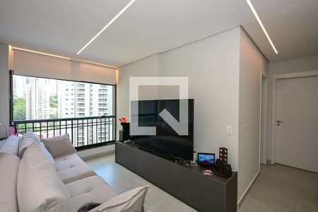 Sala de apartamento para alugar com 2 quartos, 64m² em Vila Andrade, São Paulo