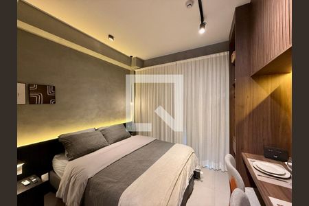 Quarto  de kitnet/studio para alugar com 0 quarto, 25m² em Vila Cordeiro, São Paulo