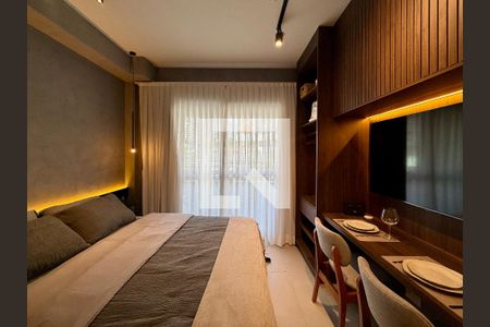 Quarto  de kitnet/studio para alugar com 0 quarto, 25m² em Vila Cordeiro, São Paulo