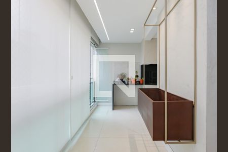 Varanda da Sala de apartamento à venda com 4 quartos, 133m² em Vila Andrade, São Paulo