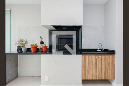 Varanda da Sala de apartamento à venda com 4 quartos, 133m² em Vila Andrade, São Paulo