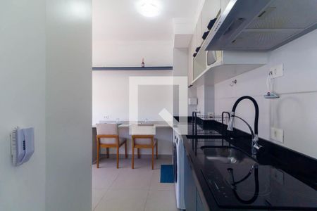 Cozinha de apartamento à venda com 1 quarto, 30m² em Vila Prudente, São Paulo