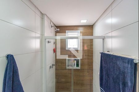 Banheiro do Quarto 1 de apartamento à venda com 2 quartos, 104m² em Campestre, Santo André