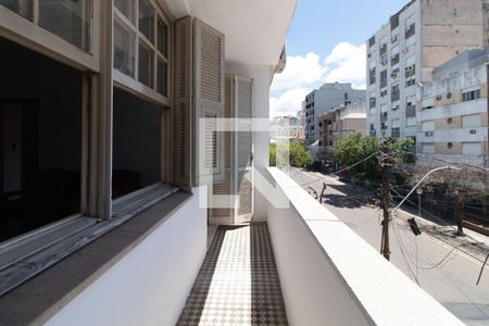 Varanda da Sala de apartamento para alugar com 2 quartos, 70m² em Cidade Baixa, Porto Alegre