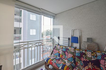 Sacada de apartamento à venda com 2 quartos, 77m² em Jardim das Acacias, São Bernardo do Campo