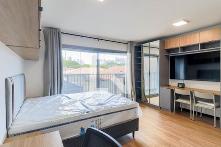 Studio de kitnet/studio para alugar com 1 quarto, 30m² em Vila Cordeiro, São Paulo
