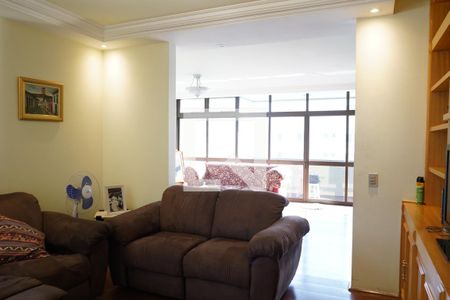 Sala de TV de apartamento para alugar com 4 quartos, 370m² em Vila Regente Feijó, São Paulo