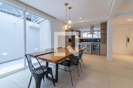 Sala de Jantar de casa para alugar com 3 quartos, 300m² em Indianópolis, São Paulo