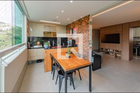 Varanda de apartamento para alugar com 3 quartos, 85m² em Buritis, Belo Horizonte