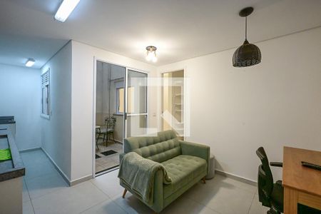 Sala de apartamento para alugar com 1 quarto, 40m² em Vila Sonia, São Paulo