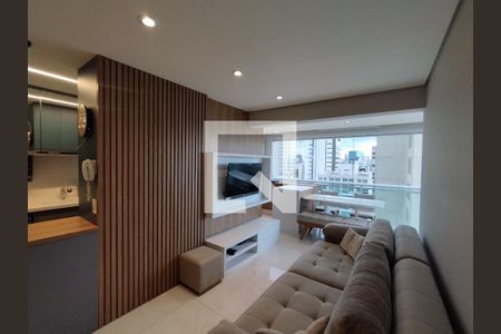 Sala  de apartamento à venda com 2 quartos, 74m² em Aclimação, São Paulo