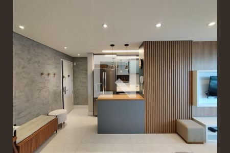 Sala  de apartamento à venda com 2 quartos, 74m² em Aclimação, São Paulo