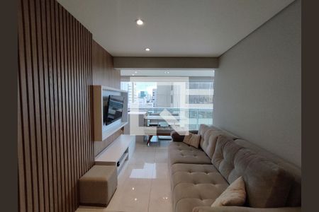 Sala  de apartamento à venda com 2 quartos, 74m² em Aclimação, São Paulo