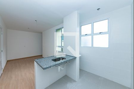 Cozinha de apartamento para alugar com 2 quartos, 43m² em Carlos Prates, Belo Horizonte
