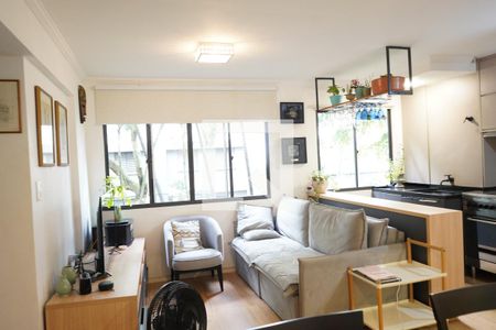 Sala de apartamento à venda com 2 quartos, 51m² em Brás, São Paulo