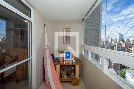 VARANDA de apartamento à venda com 3 quartos, 75m² em Nova Suíça, Belo Horizonte