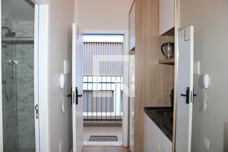 Cozinha de kitnet/studio para alugar com 1 quarto, 25m² em Vila Mariana, São Paulo