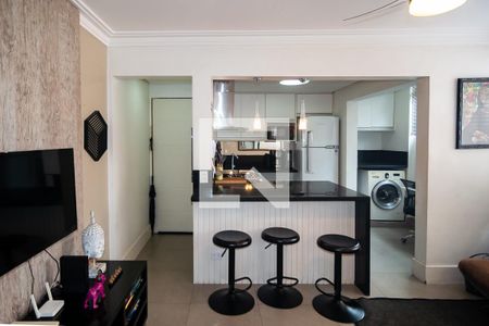 Sala de apartamento à venda com 1 quarto, 48m² em Bela Vista, São Paulo