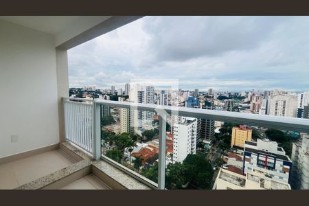 Varanda da Sala/Cozinha de apartamento para alugar com 1 quarto, 41m² em Centro, Campinas