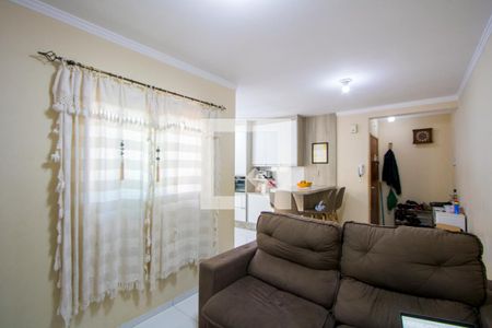 Sala de apartamento à venda com 2 quartos, 87m² em Vila Guarani, Santo André