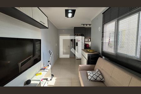 Sala de apartamento para alugar com 2 quartos, 96m² em Jardim Santo André, Santo André
